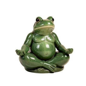 Meditating Frog Statue