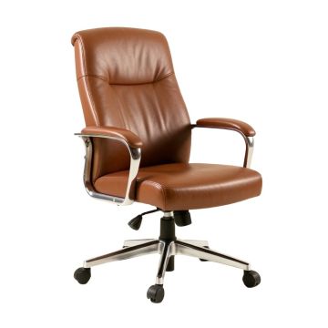 Cimmero Genuine Leather Conference Chair