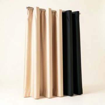 Ammar Solid Color Blackout Thermal Grommet Single Curtain Panel (synthetic illustration; no displayed measurements)