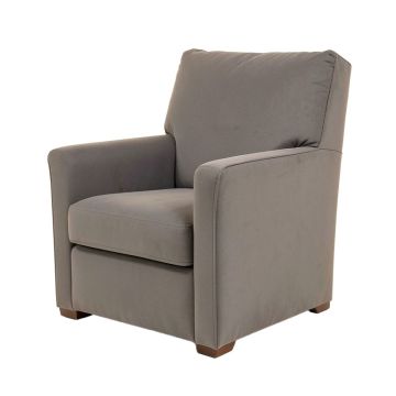Avery 31.5 '' Wide Polyester Wingback Chair