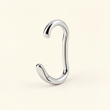 Wayfair Basics® Shower Curtain Hooks (synthetic illustration; no displayed measurements)