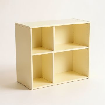Shore Branch Desktop Shelving Unit - Cream (synthetic illustration; no displayed measurements)