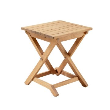 Makenzie Folding Wooden Side Table