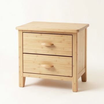 Wren Crossing Nightstand - Beige (synthetic illustration; no displayed measurements)