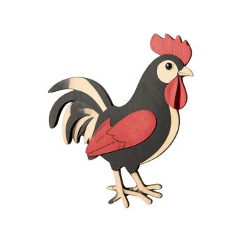 Frisky Rooster Cambridge Sign Wall Décor