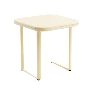 Stone Crest Compact Balcony Table - Cream