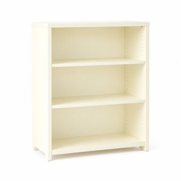 Clay Falls Freestanding Bookcase - Ivory