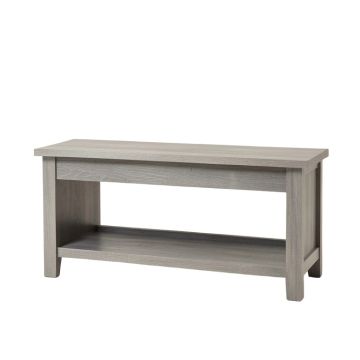 Ridge Bluff Indoor Bench - Gray
