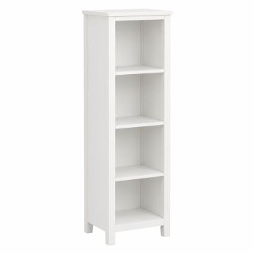 Heath Bridge Narrow Cubby Tower - White