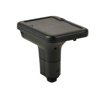 Black Low Voltage Solar Powered Integrated Led Pathway Light Pack