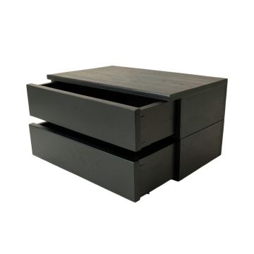 Shore Edge Under-Desk Drawer Unit - Black