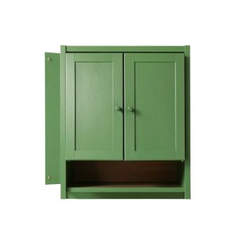 Dune Branch Wall-Mounted Laundry Cabinet - Green