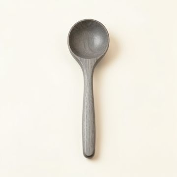 Oak Branch Cooking Spoon - Gray (synthetic illustration; no displayed measurements)