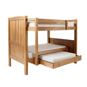 Alaina Twin Over Full Bunk Bed With Trundle