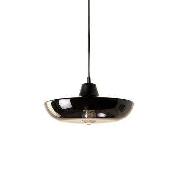 Ridge Canyon Pendant Light Suspended From One Plain Cable - Black (synthetic illustration; no displayed measurements)