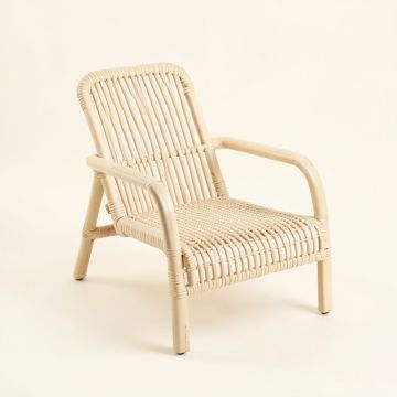 Holly Bridge Outdoor Lounge Chair - Cream (synthetic illustration; no displayed measurements)