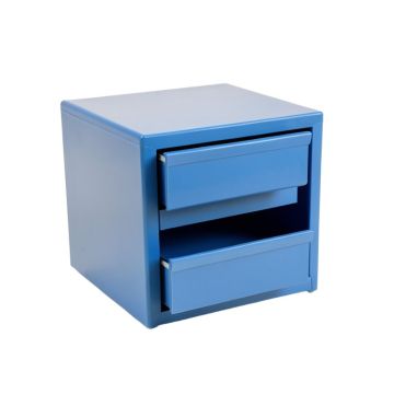 Pine Brook Small-Parts Storage Drawer Cabinet - Blue