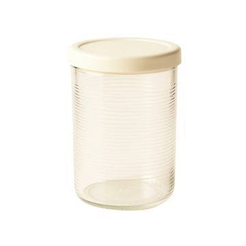 Juniper Brook Storage Canister With Lid - Ivory