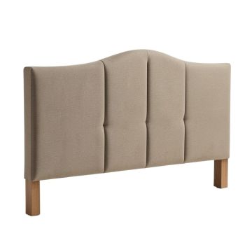 Poe Arch Upholstered Panel Headboard
