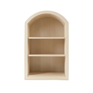 Spruce Branch Freestanding Bookcase - Beige