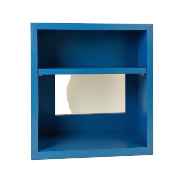 Lake Arc Empty Mug-Storage Cabinet Insert - Blue