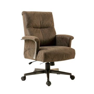 Albaugh Suede Executive Chair
