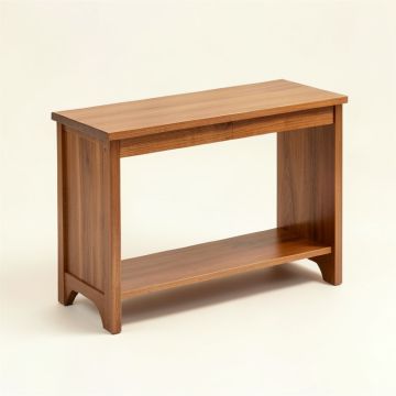 Kathleen 44 '' Solid Wood Folding Console Table (synthetic illustration; no displayed measurements)