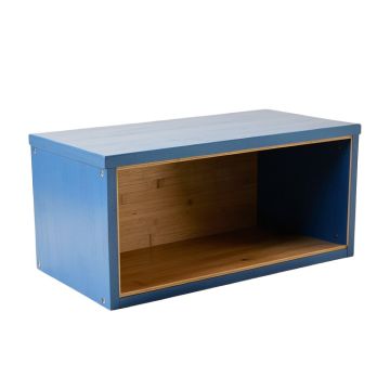 River Arc Shoe Storage Bench - Blue