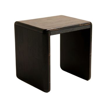 Vale Bridge Side Table - Black