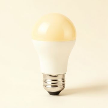 60 Watt , Incandescent , Dimmable Light Bulb , Warm White ( 2200K ) E26/Medium ( Standard ) Base (synthetic illustration; no displayed measurements)