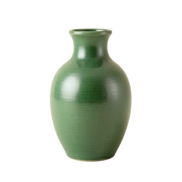 Fern Crest Empty Decorative Vase - Green (synthetic illustration; no displayed measurements)