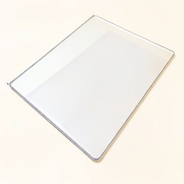 Lipped Linear Medium Pile Carpet Straight Edge Chair Mat (synthetic illustration; no displayed measurements)