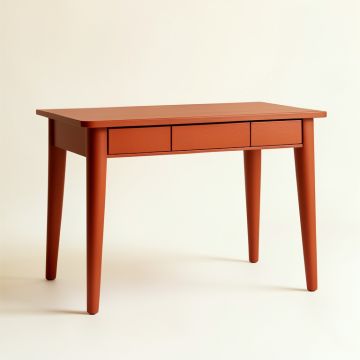 Stone Crossing Writing Desk - Terracotta (synthetic illustration; no displayed measurements)