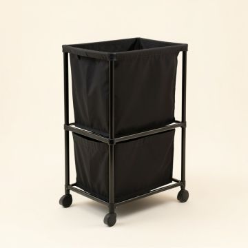 Laundry Storage Cart (synthetic illustration; no displayed measurements)