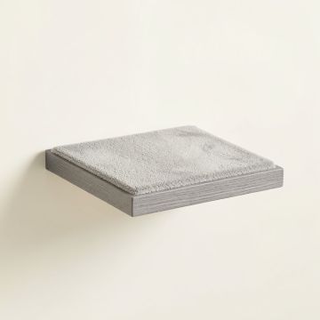 Vale Edge Wall-Mounted Cat Perch - Gray (synthetic illustration; no displayed measurements)