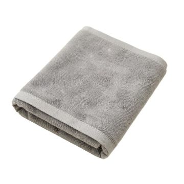 Laurel Crest Bath Towel - Gray (synthetic illustration; no displayed measurements)