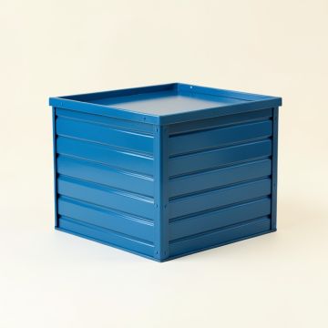 Pine Dale Closed Outdoor Storage Box - Blue (synthetic illustration; no displayed measurements)