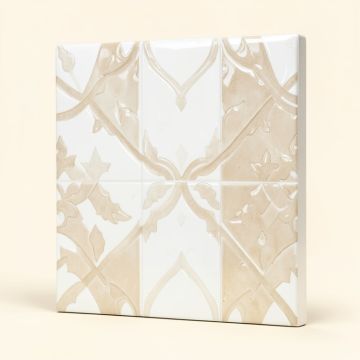 Glossy 3 '' X 6 '' Ceramic Patterned Subway Wall & Floor Tile (synthetic illustration; no displayed measurements)