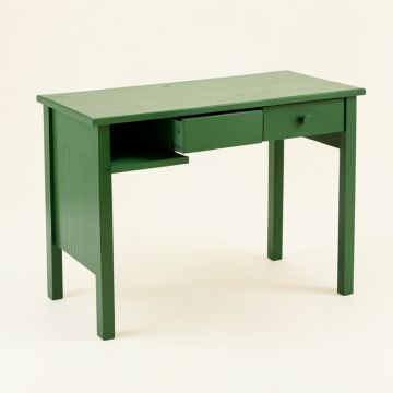 Cedar Bluff Writing Desk - Green (synthetic illustration; no displayed measurements)