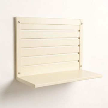 Meadow Dell Wall-Mounted Entryway Organizer Shelf - Cream (synthetic illustration; no displayed measurements)