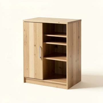Double Deep Storage Cabinet (synthetic illustration; no displayed measurements)