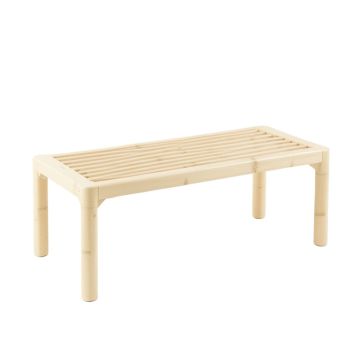 Flint Crest Indoor Bench - Cream
