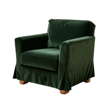Olympe 66.92 '' Velvet Flared Arm Loveseat