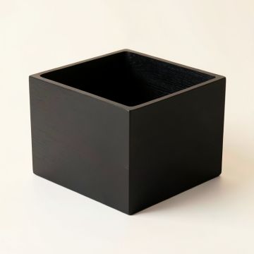 Ash Bluff Empty Furniture-Style Litter Enclosure - Black (synthetic illustration; no displayed measurements)