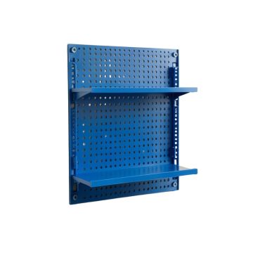 Slate Bridge Empty Wall-Mounted Tool Organizer Panel - Blue