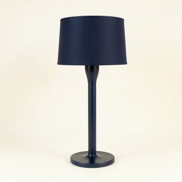Harbor Arc Floor Lamp With A Plain Fabric Shade (synthetic illustration; no displayed measurements)