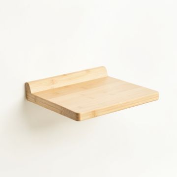 Olive Branch Wall-Mounted Cat Perch - Beige (synthetic illustration; no displayed measurements)