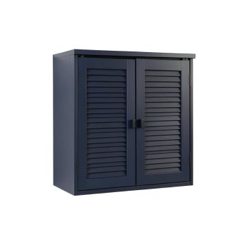 Willow Crossing Wall-Mounted Entry Cabinet - Navy