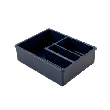 Willow Arc Empty Pantry Drawer Organizer Insert - Navy