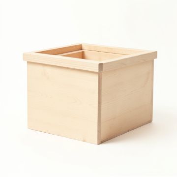 Juniper Crossing Closed Outdoor Storage Box - Beige (synthetic illustration; no displayed measurements)
